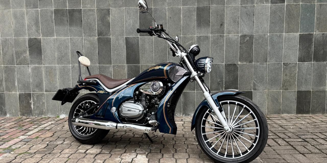 Keeway Gleiten 125: Chopper Matic Modern Dan Sentuhan Elegan