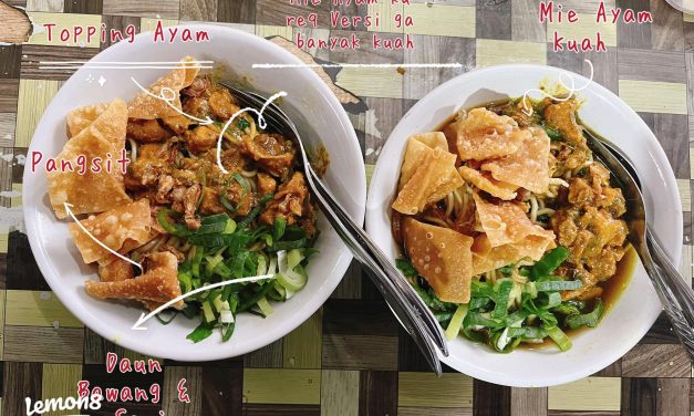 Hidden Gem! Mie Ayam Gerobakan Dengan Rasa Bintang Lima