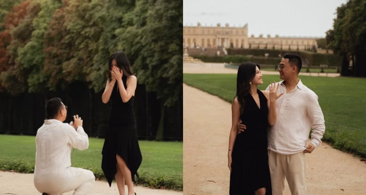 Bikin Baper! Yoriko Angeline Di Lamar Di Taman Versailles