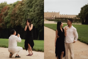 Bikin Baper! Yoriko Angeline Di Lamar Di Taman Versailles