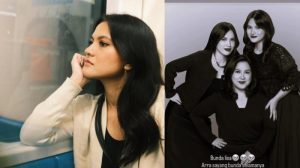 Rekan Artis Berdatangan Ke Rumah Duka Ibunda Marsha Aruan